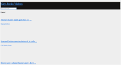 Desktop Screenshot of gayjocksvideos.net